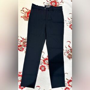 Loft Curvy The Sutton Skinny Navy Pant women size 4 New !
